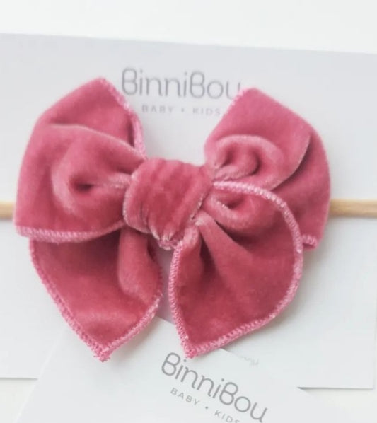 Midi Velvet Rosa Chicle